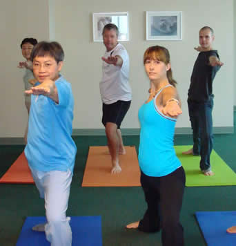 Corporate Yoga class - Innergy Corporate Yoga Inc.