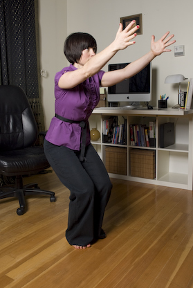 Chair Pose - Innergy Corporate Yoga Inc.