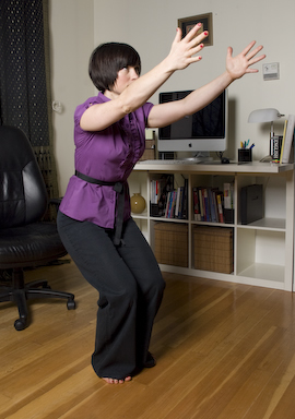 Chair Pose - Innergy Corporate Yoga Inc.