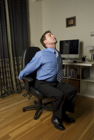Chest Stretch - Innergy Corporate Yoga Inc.