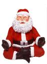 Santa meditating - Innergy Corporate Yoga Inc.