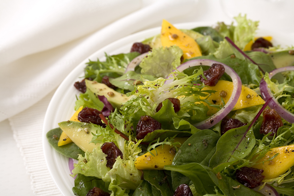 Mango Cherry Avocado Salad - Innergy Corporate Yoga Inc.