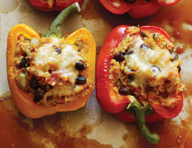 Quinoa Stuffed Peppers - Innergy Corporate Yoga Inc.